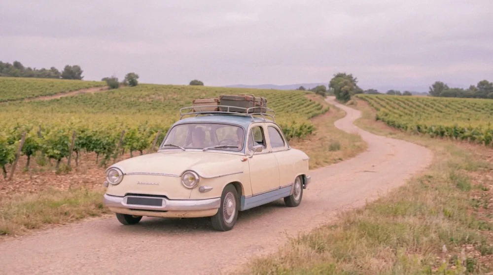 Classic Panhard PL 17 French car