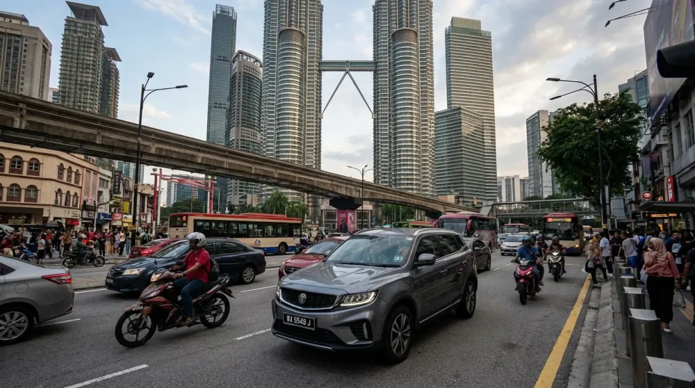 Proton X90 SUV in Kuala Lumpur