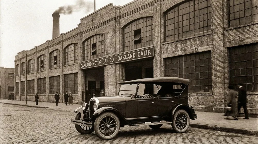 Vintage 1920s Oakland Motor Car vehicle