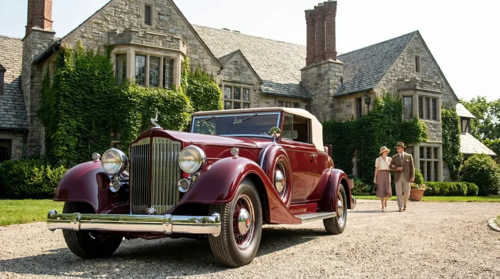 Vintage 1934 Packard luxury car