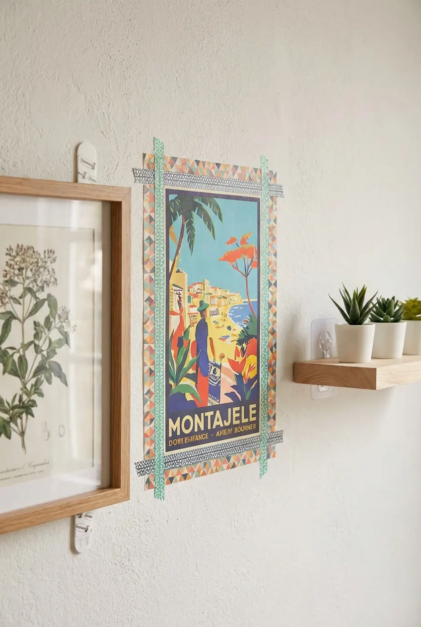 Damage-free wall decorating solutions for renters