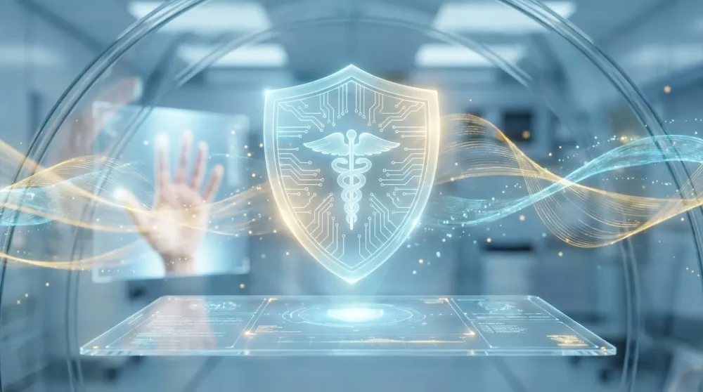 The future of pharmacy technician jobs featuring AI and tech-check-tech advancements.