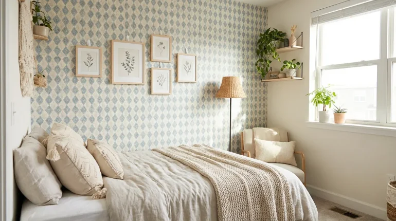 Renter-Friendly Bedroom Makeover: No Nails, No Damage, Maximum Style